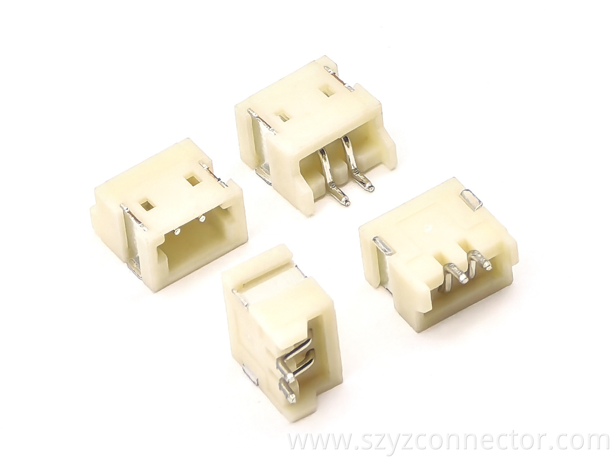 ZH1.5mm Pitch Wafer SMT Type Pin header Connector Right Angle SMT 2P ZH1.5mm Pitch Wafer SMT Type Pin header Connector Right Angle SMT 2P